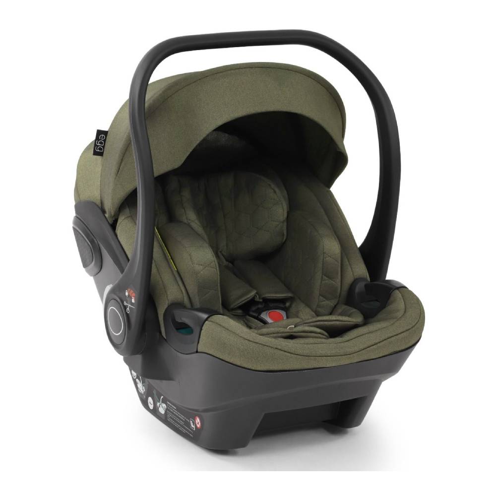 Autosjedalica egg Shell i-Size (40 - 80 cm), Hunter Green - cover