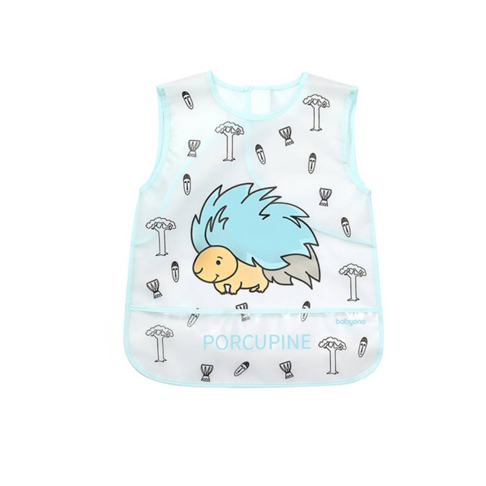 BabyOno Active Baby Podbradak košuljica 24+ mjeseci Dikobraz, mint - cover