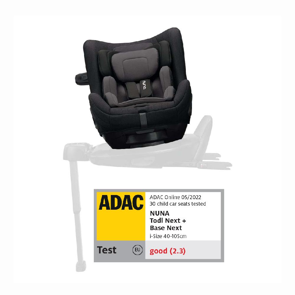 Autosjedalica NUNA Todl Next 360° i-Size 0+/1 (0-18,5 kg), Caviar - cover