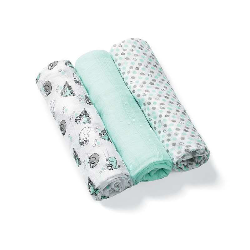 BabyOno Bambus tetra pelene Ljenjivac, mint - cover