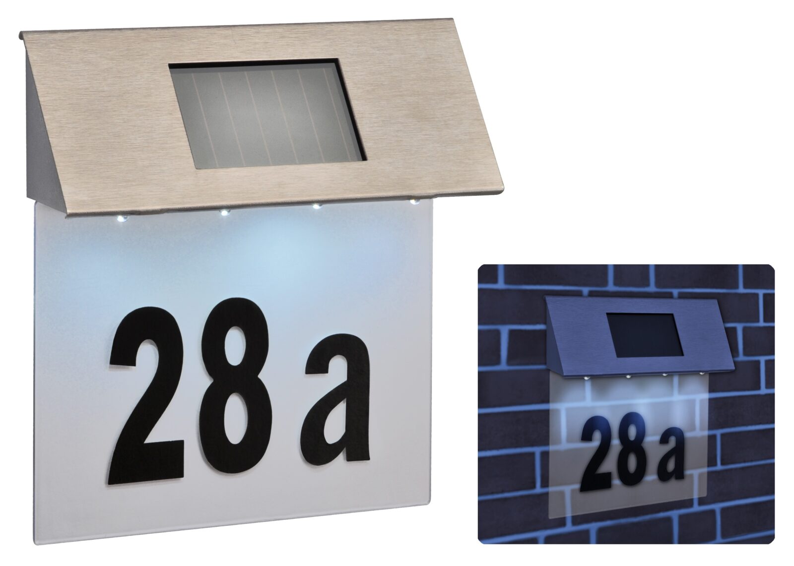 NAJPOVOLJNIJI LED Solarni Kućni Broj + RAČUN - cover