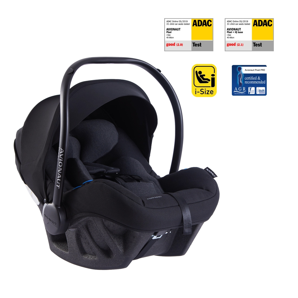 Autosjedalica Avionaut Pixel PRO (45-86cm, 0-13kg) crna - cover