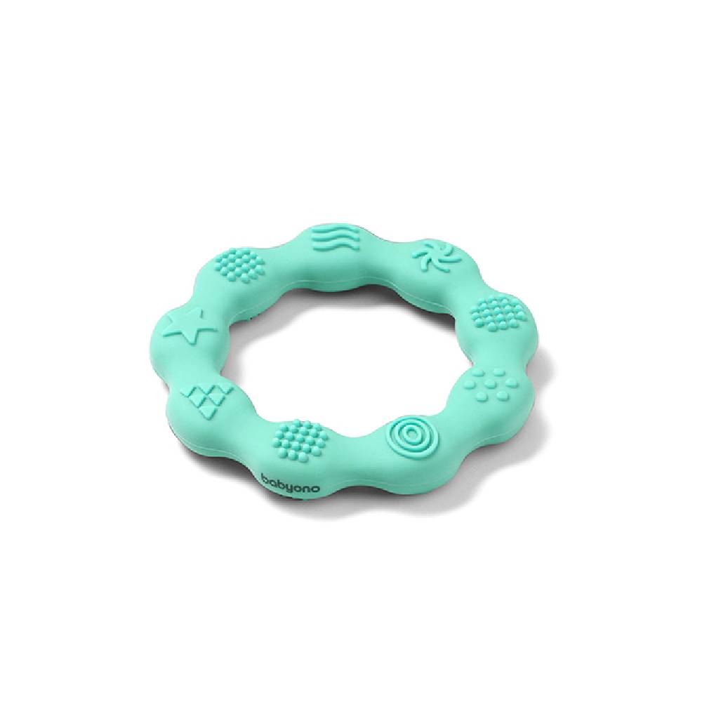 BabyOno Grickalica za zube Prsten, mint - cover