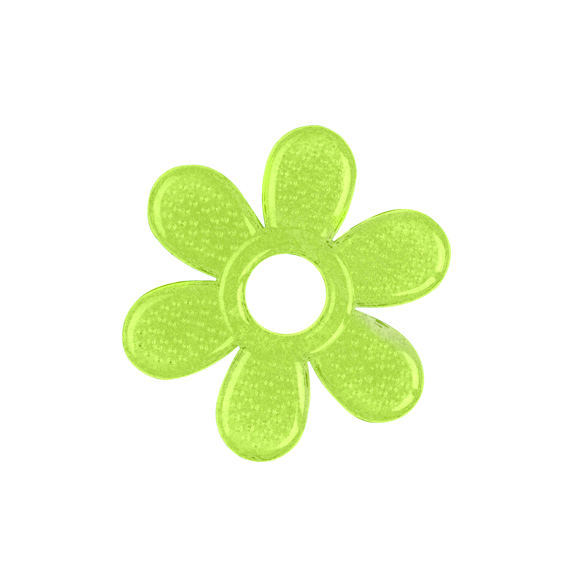 BabyOno Gelirana grickalica za zube Cvijet, zelena - cover