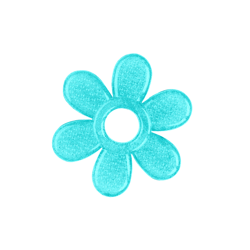 BabyOno Gelirana grickalica za zube Cvijet, mint - cover