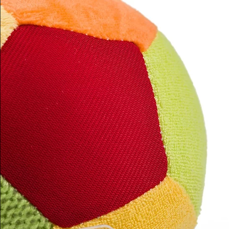 BabyOno Mekana plišana loptica, crvena - cover