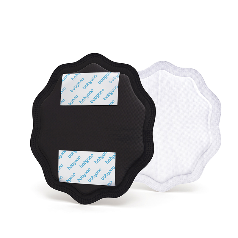 BabyOno Jastučići  blazinice za dojenje crna - cover