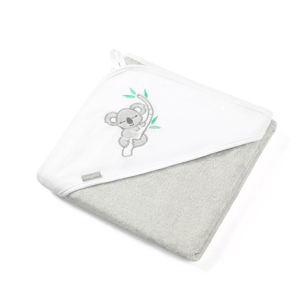 BabyOno Ručnik bambus 85x85 cm, siva, Koala - cover