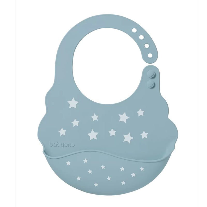 BabyOno Silikonski podbradak, Stars - cover
