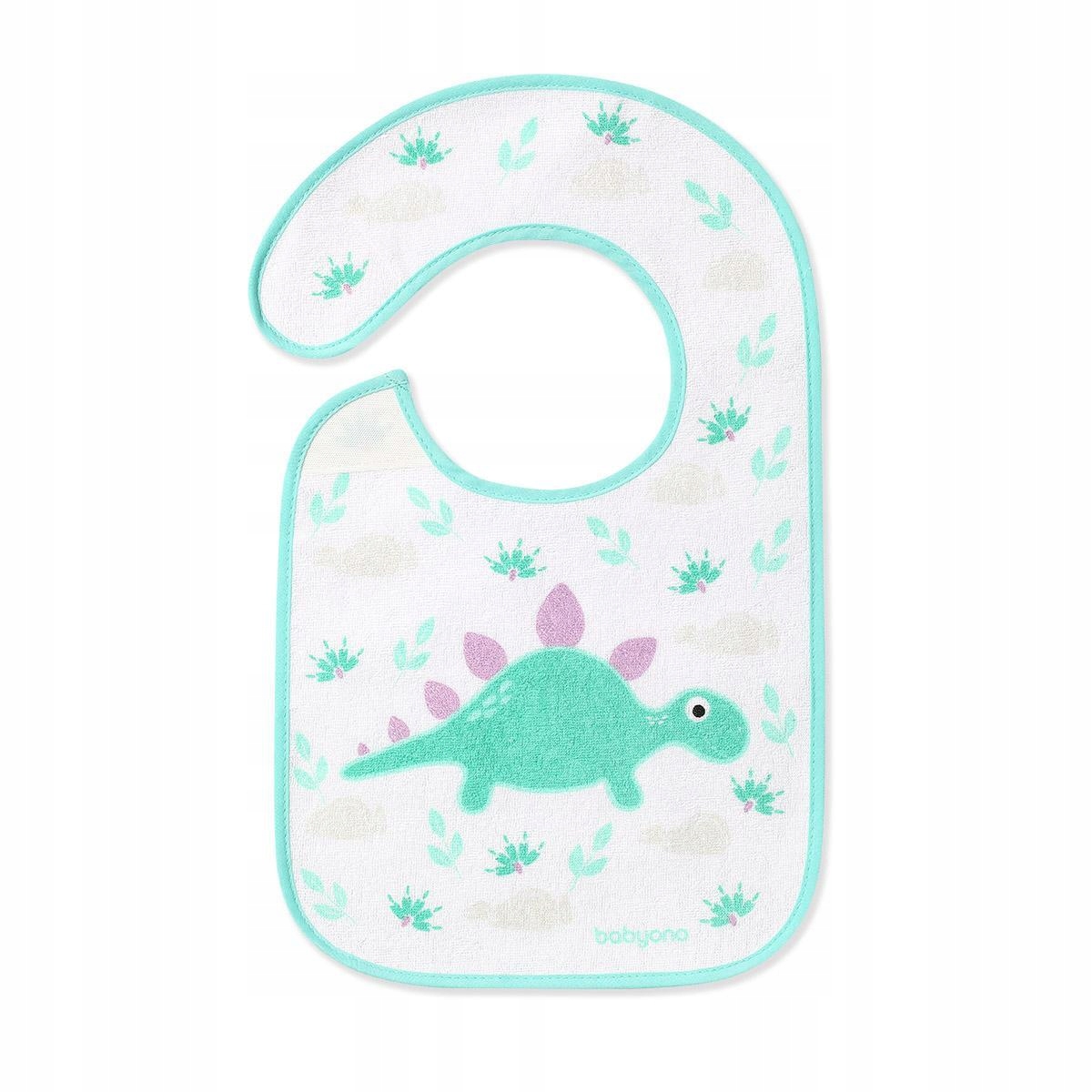 BabyOno Podbradak Istraživač okusa mint rub dinosaur - cover