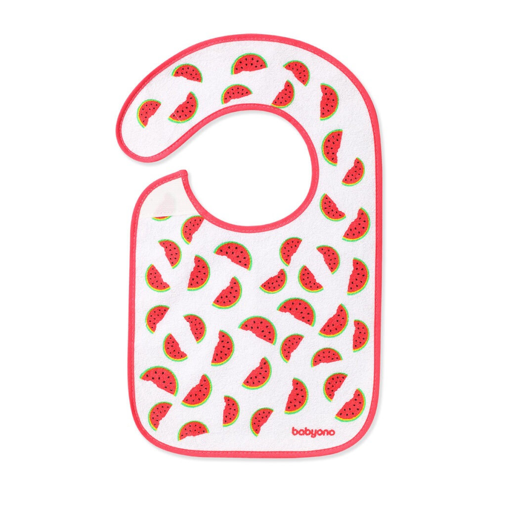 BabyOno Podbradak Istraživač okusa crveni rub lubenica - cover