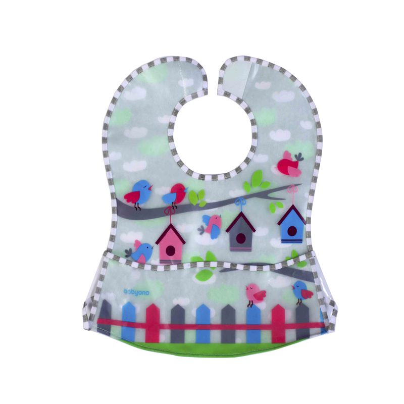 BabyOno podbradak Kangaroo 6+ mjeseci, ptice - cover