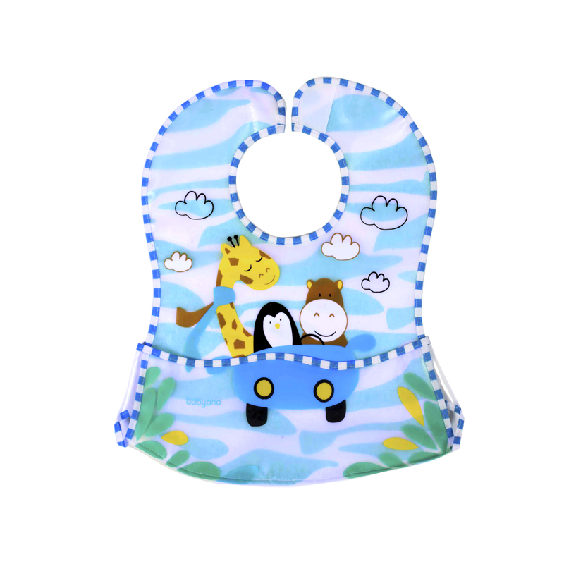 BabyOno podbradak Kangaroo 6+ mjeseci, životinje - cover