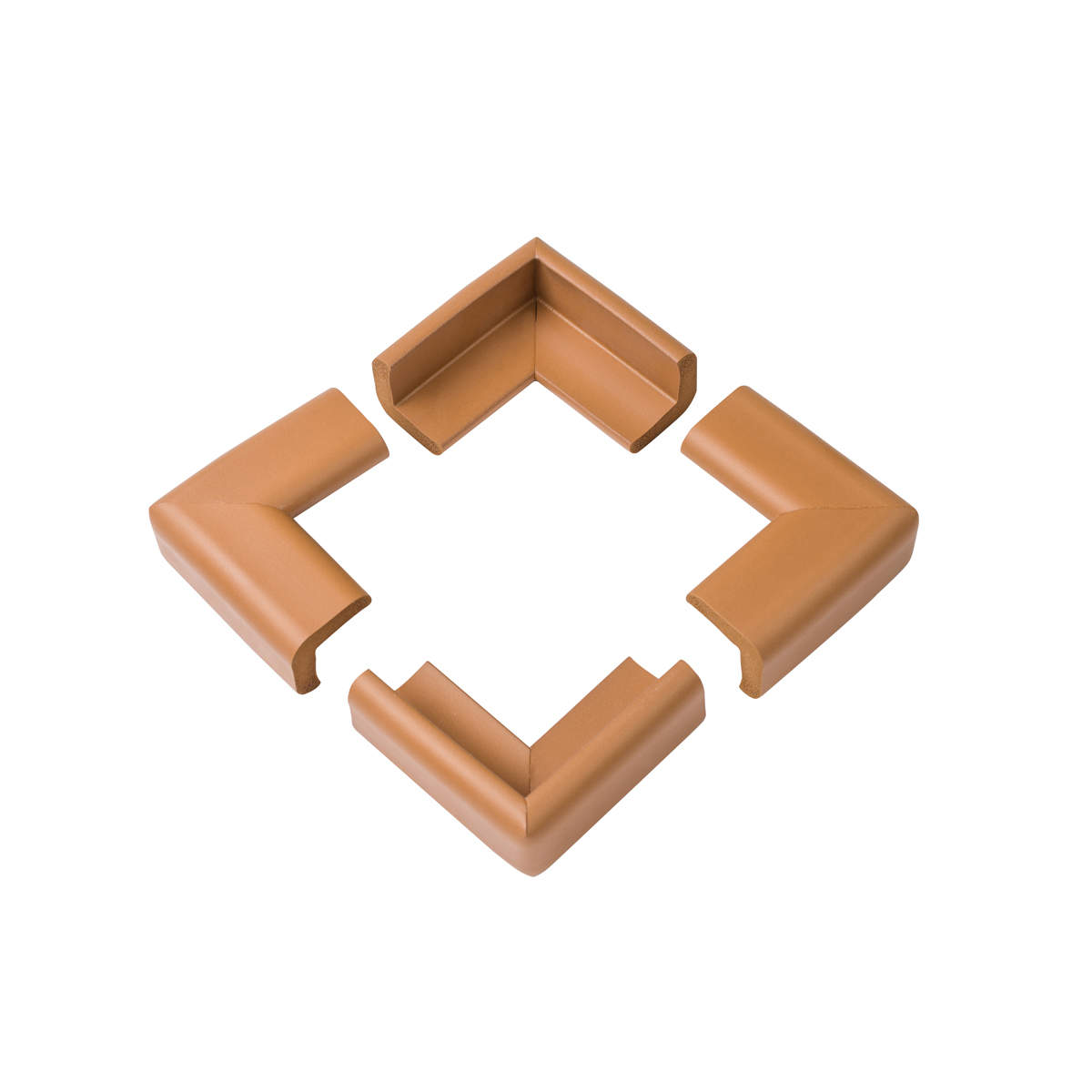 BabyOno Sigurnosna zaštita za kut smeđa - cover