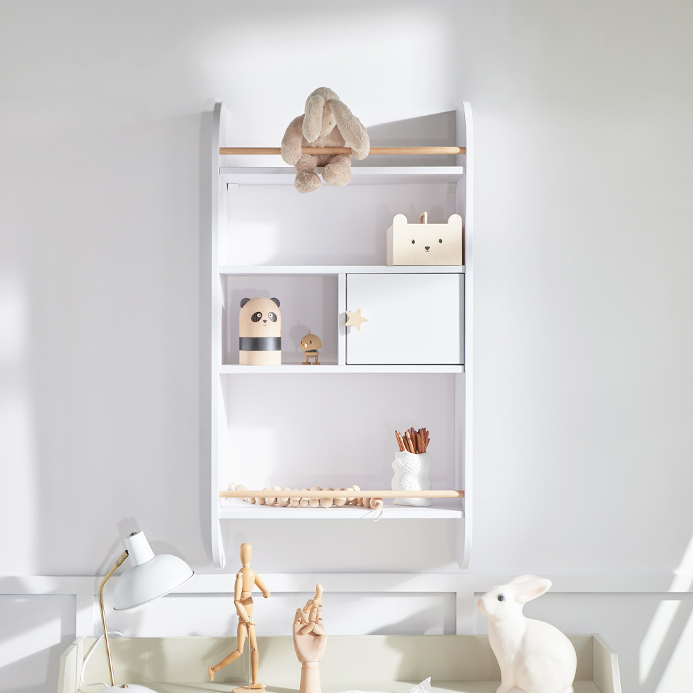 Bellamy Rainbow polica za zid, snow - cover