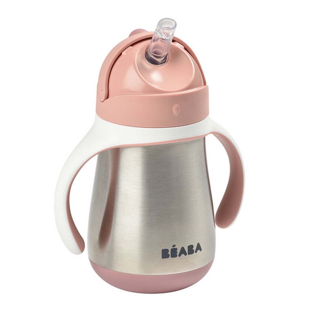Beaba Termo bočica sa slamkom 250 ml, Pink - cover