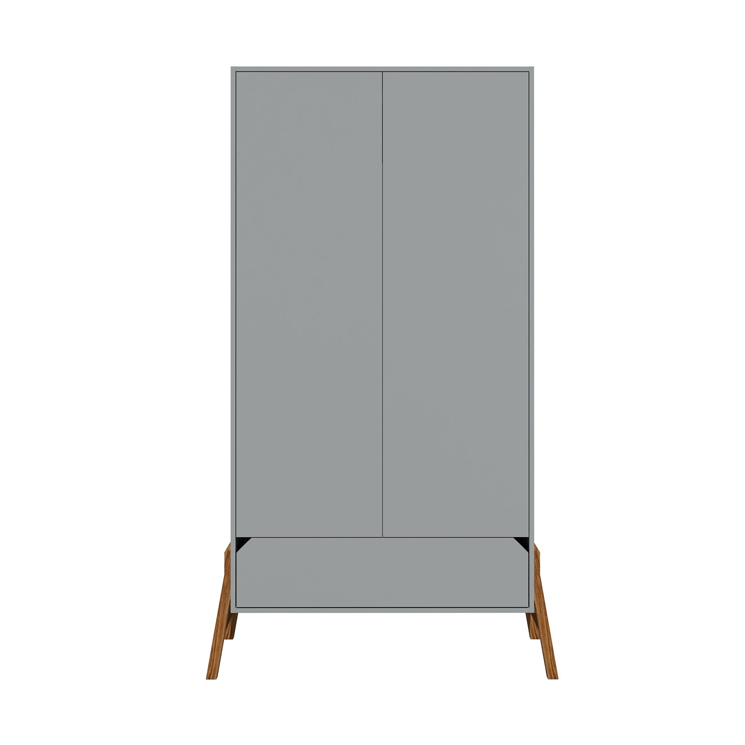 Bellamy Lotta dvokrilni ormar, grey - cover