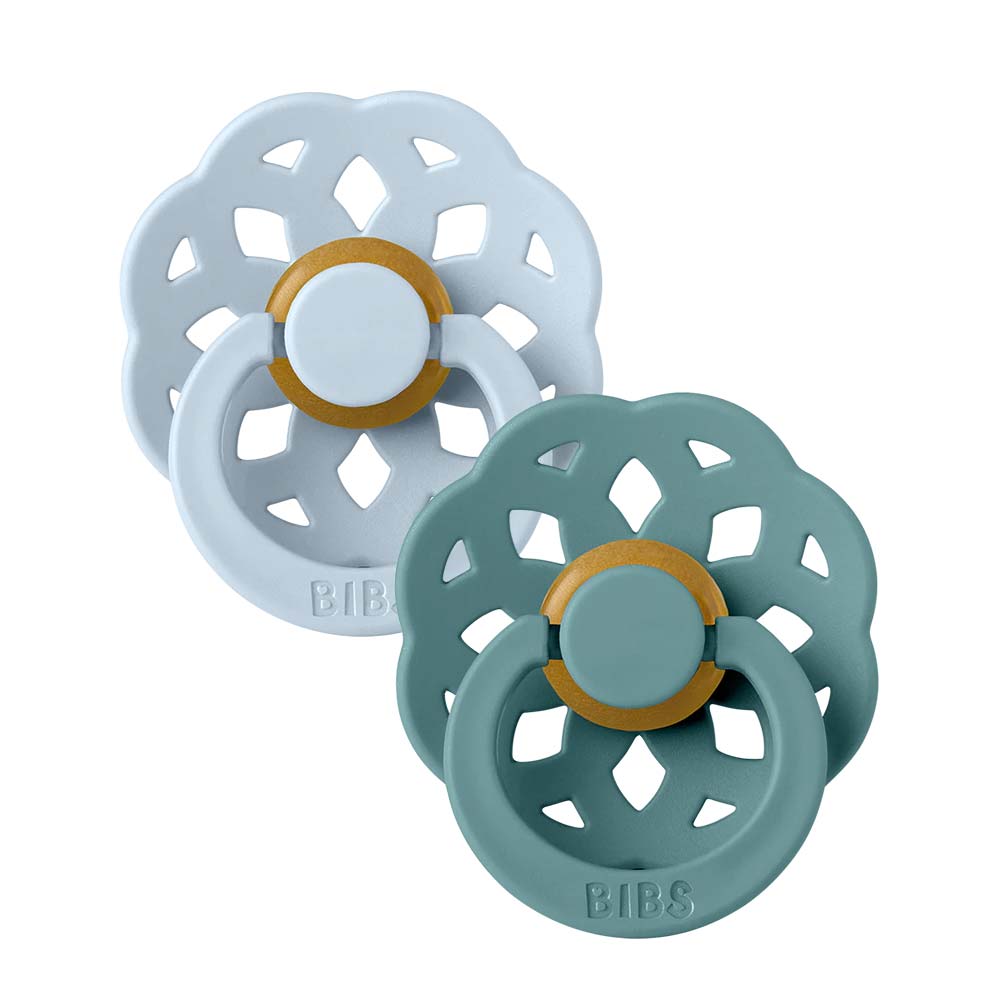 BIBS Boheme dude (kaučuk) - Baby Blue/Island Sea (vel.1) - cover