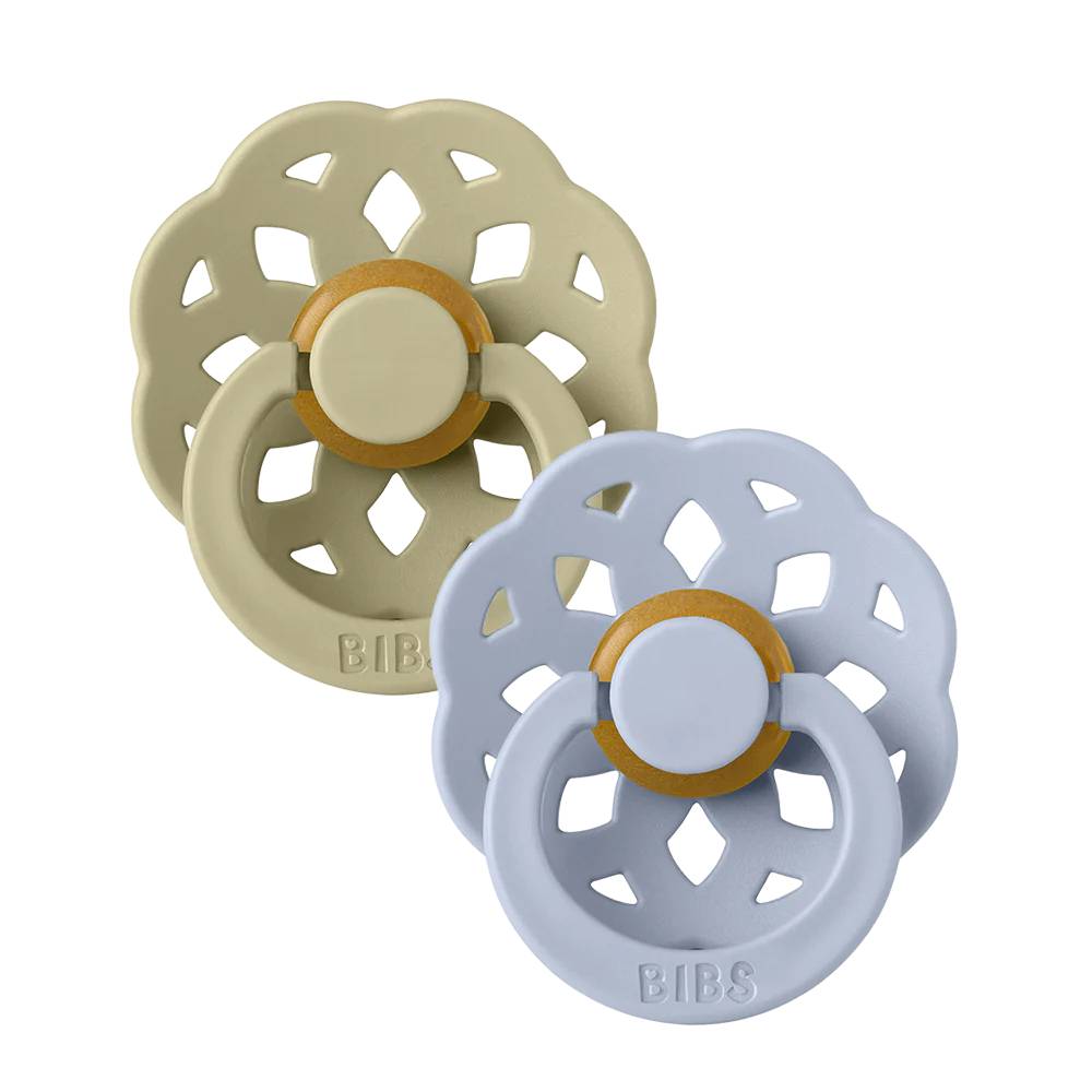 BIBS Boheme dude (kaučuk) - Khaki/Dusty Blue (vel.1) - cover