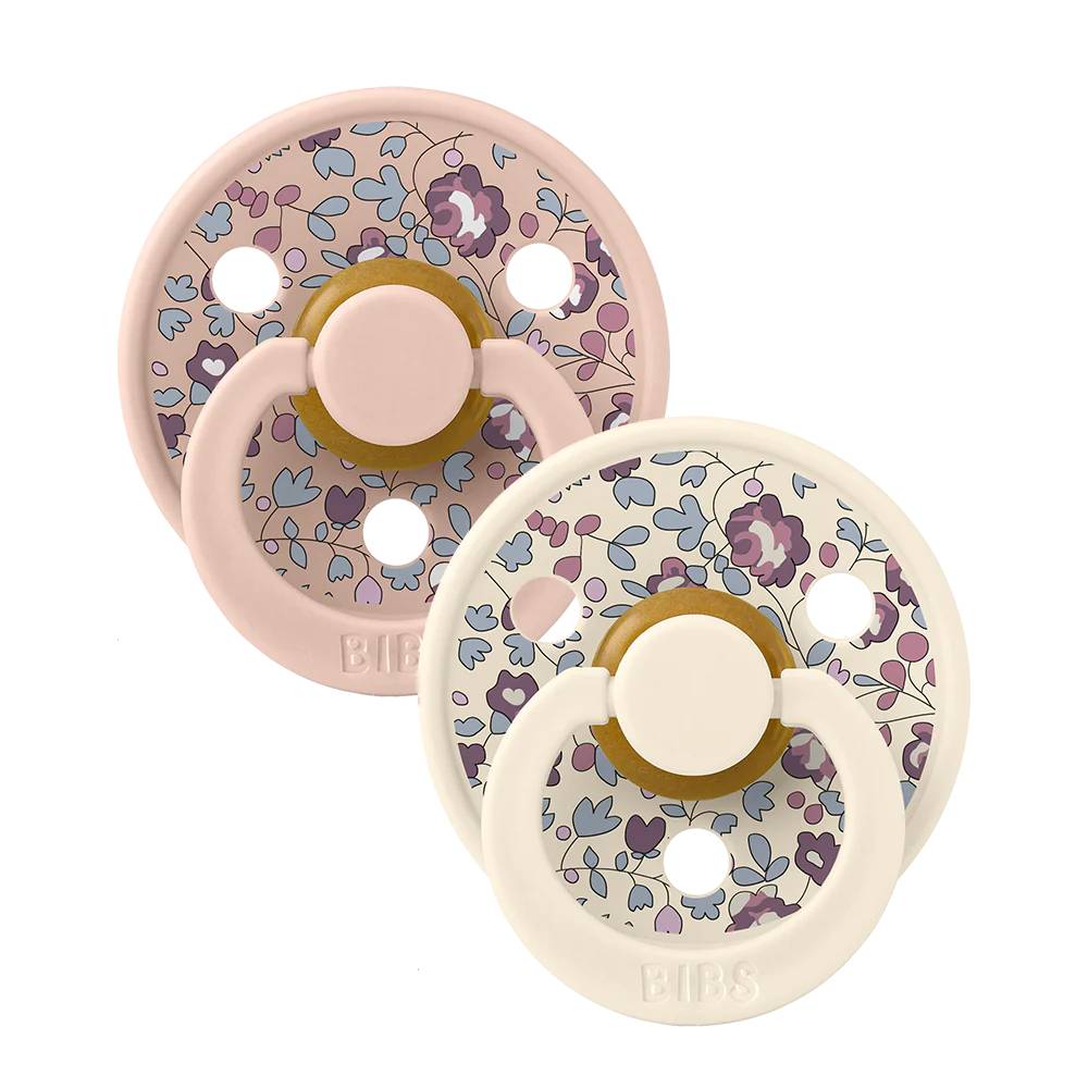 BIBS x Liberty Colour dude Chamomile Lawn (simetrične) Eloise- Blush mix (vel.1) - cover