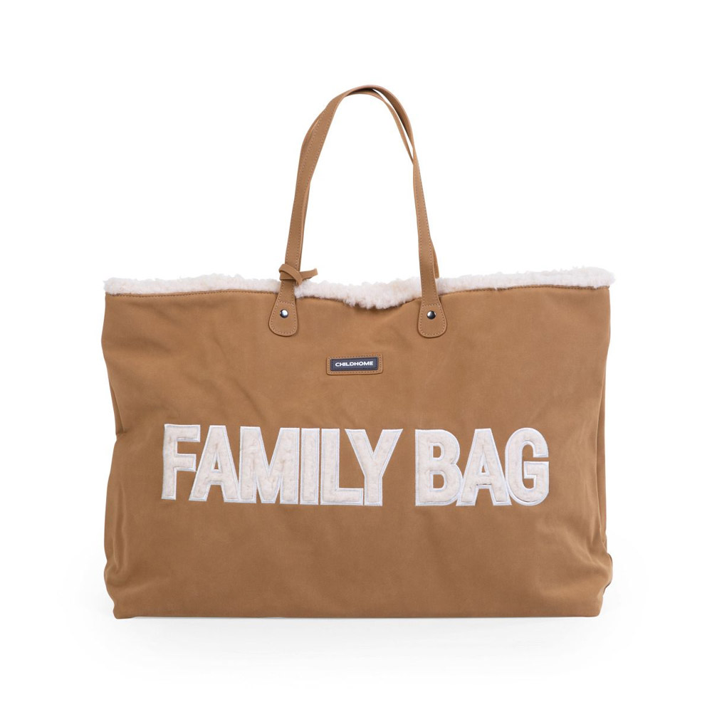 Childhome Torba Family bag, Suede look - cover