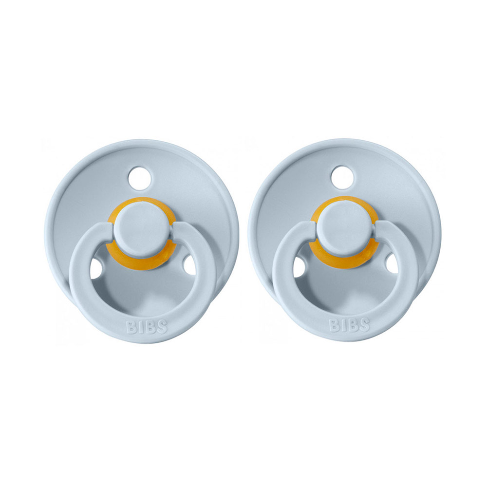 BIBS Colour dude (okrugle) - Baby Blue/Baby Blue (vel.1) - cover