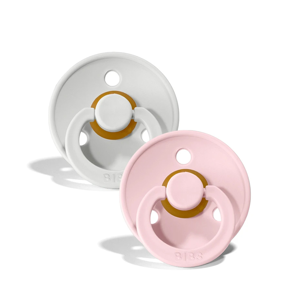 BIBS Colour dude (okrugle) -Haze/Blossom (vel.1) - cover