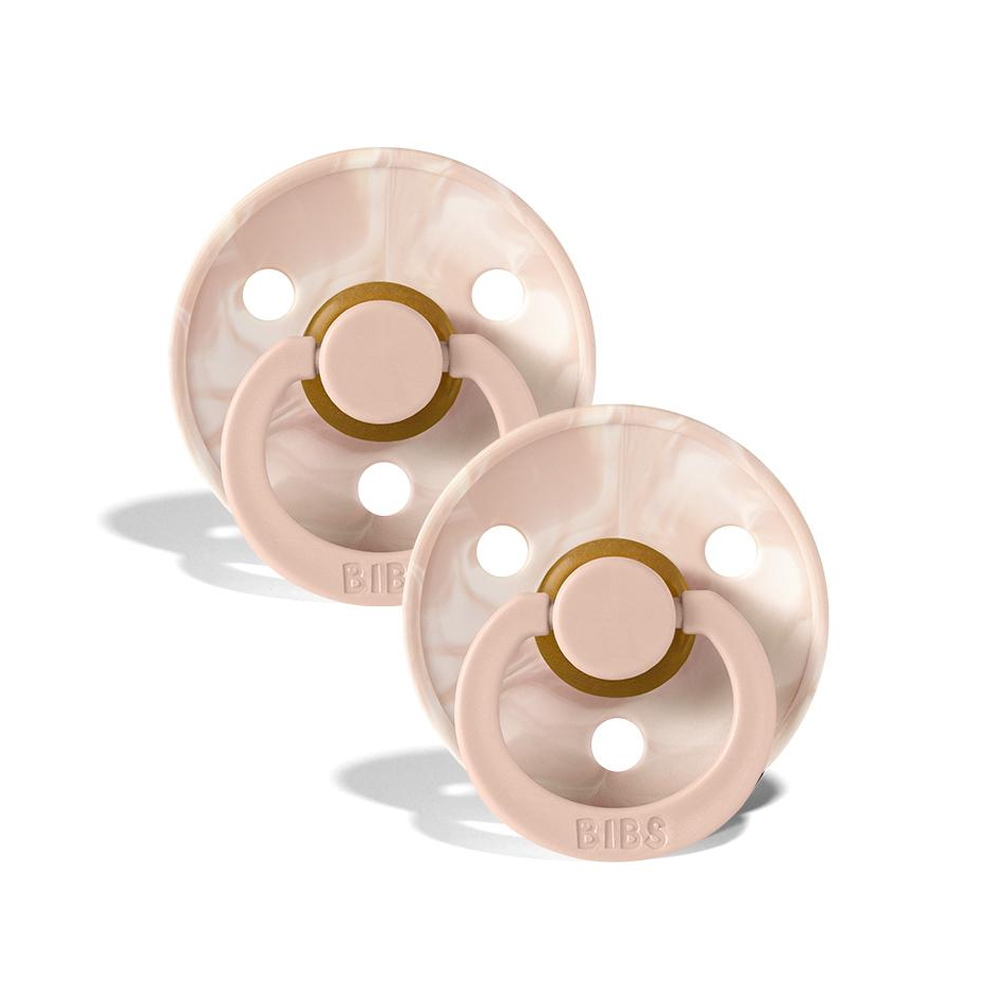 BIBS Colour Tie Dye dude (kaučuk) - Blush Ivory/Blush Ivory (vel. 1) - cover