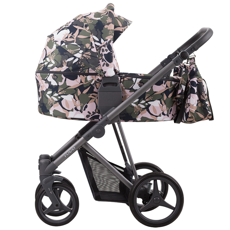 Dječja kolica Bebetto Flavio Flowers 01/GRF 2u1 - cover