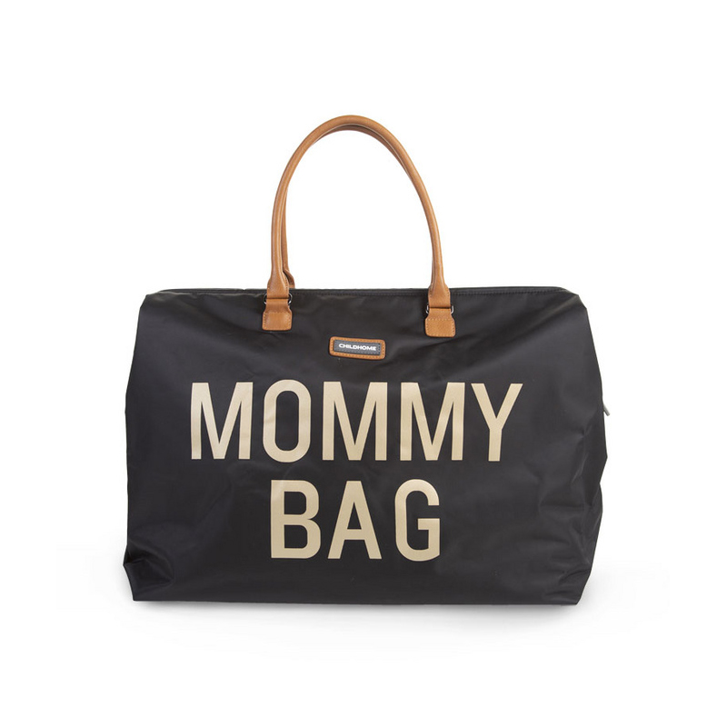 Childhome Torba Mommy bag, Black gold - cover