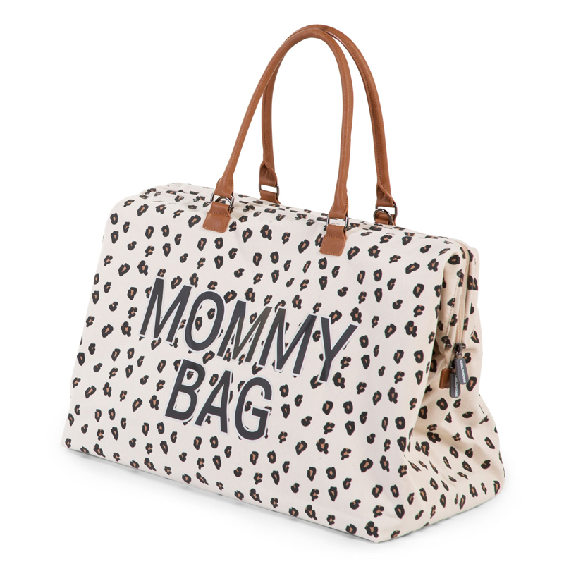 Childhome Torba Mommy bag, Canvas leopard - cover