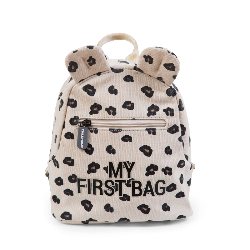 Childhome Ruksak My First bag, Canvas Leopard - cover