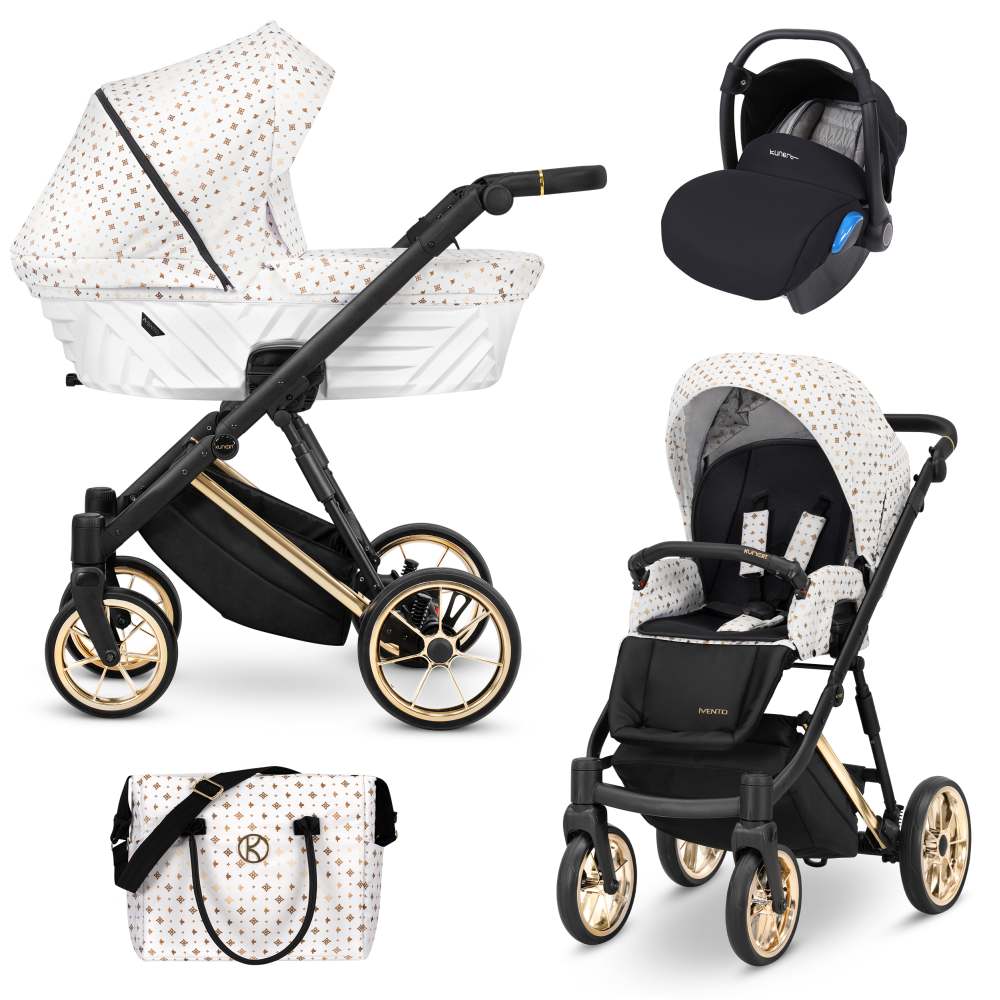 Dječja kolica Kunert Ivento Premium Gold, boja 01 3u1 B - cover