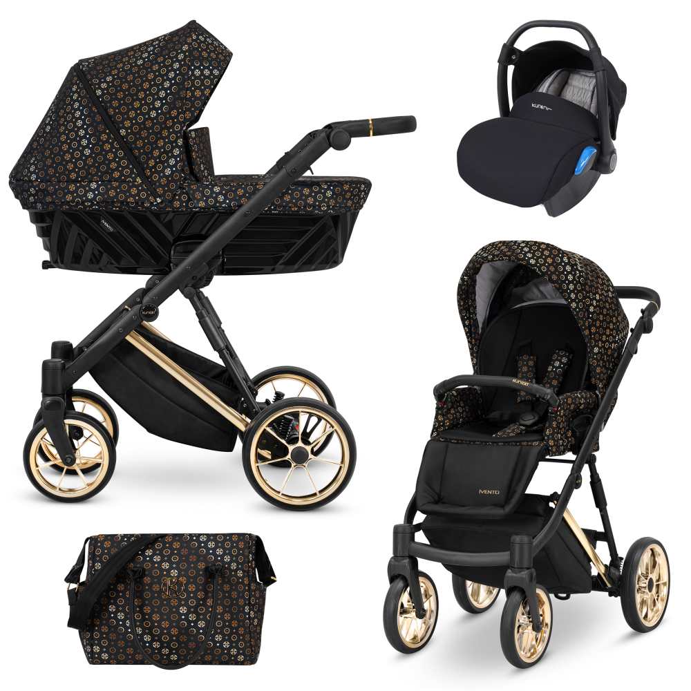 Dječja kolica Kunert Ivento Premium Gold, boja 02 3u1 B - cover