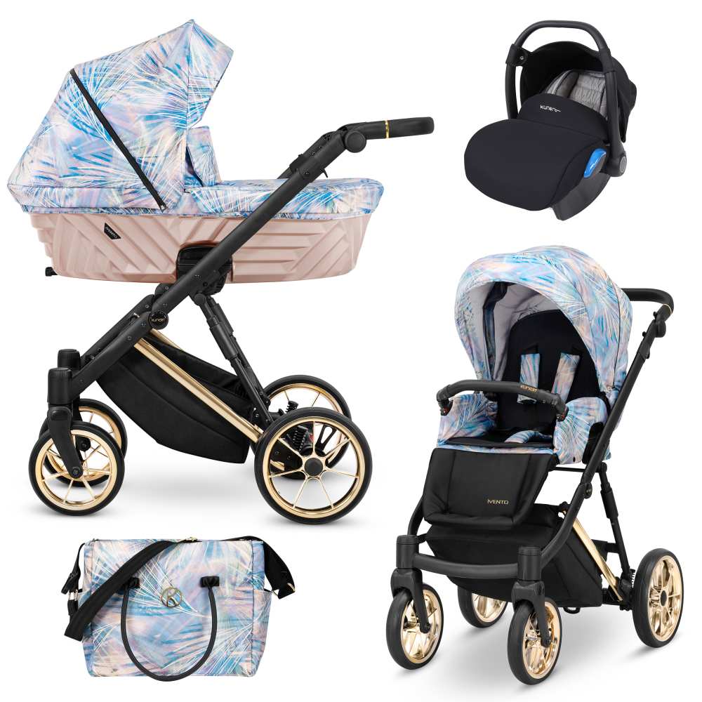 Dječja kolica Kunert Ivento Premium Gold, boja 03 3u1 B - cover