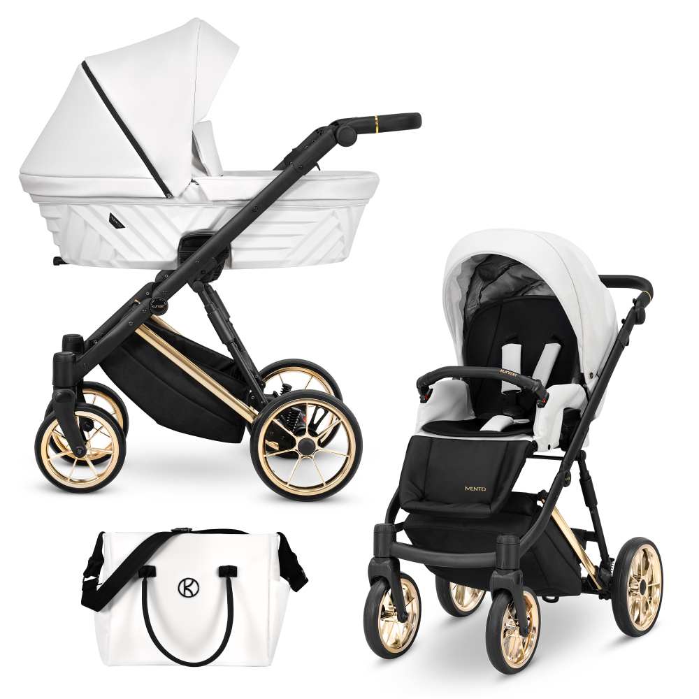 Dječja kolica Kunert Ivento Premium Gold, boja 08 2u1 - cover