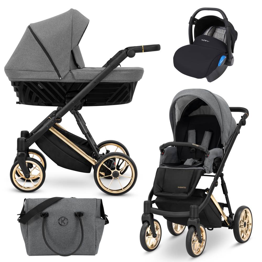Dječja kolica Kunert Ivento Premium Gold, boja 09 3u1 B - cover