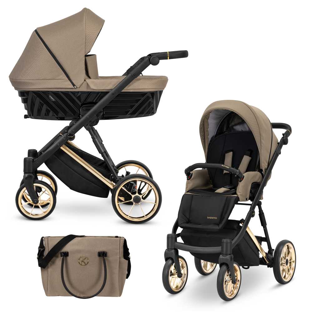Dječja kolica Kunert Ivento Premium Gold, boja 10 2u1 - cover