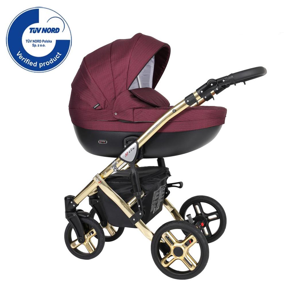 Dječja kolica Kunert Mila PREMIUM GOLD, boja 01 2u1 - cover