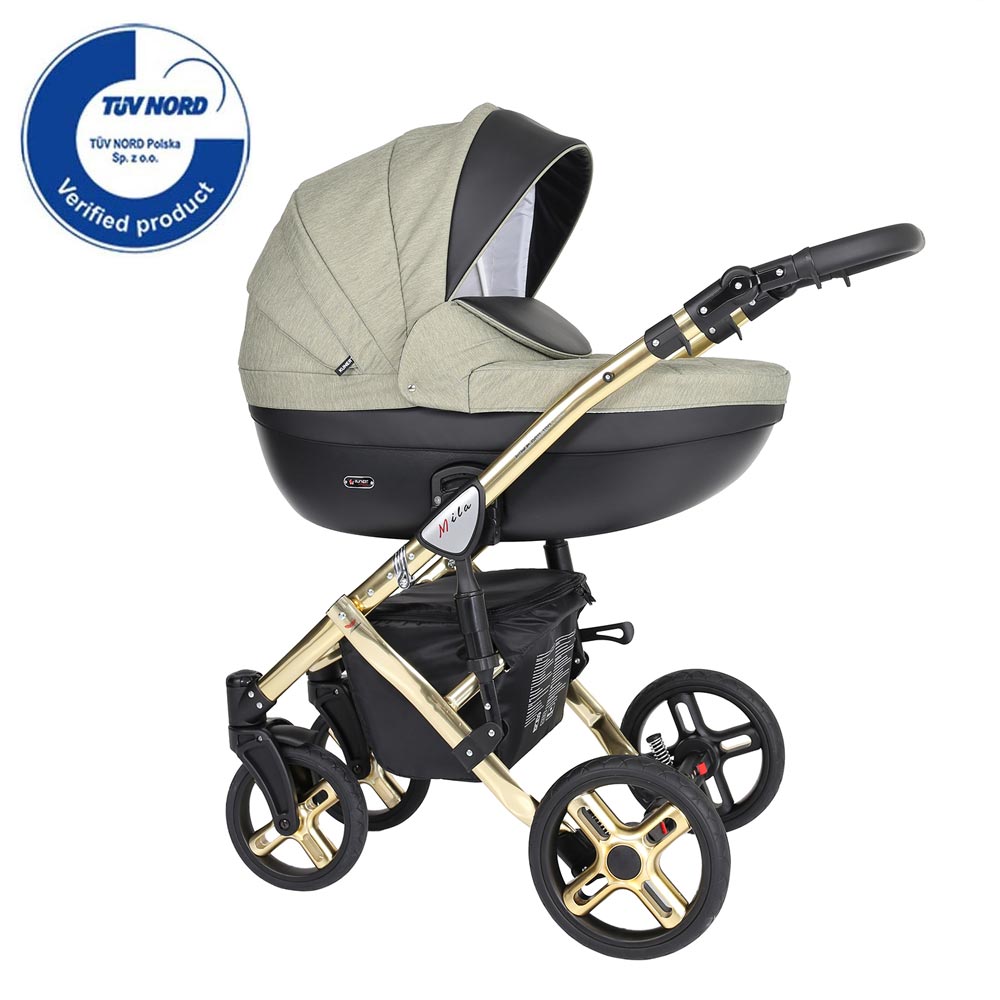 Dječja kolica Kunert Mila PREMIUM GOLD, boja 16 2u1 - cover