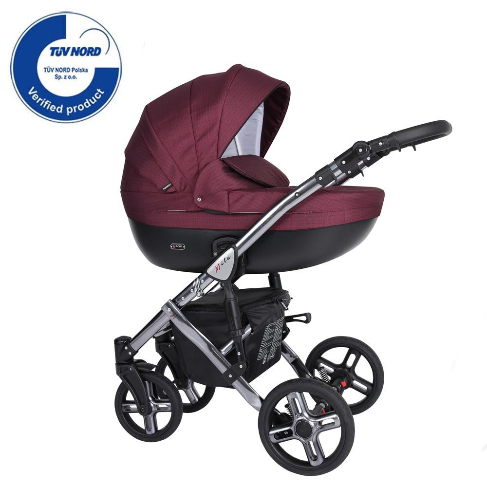 Dječja kolica Kunert Mila PREMIUM GRF, boja 01 2u1 - cover