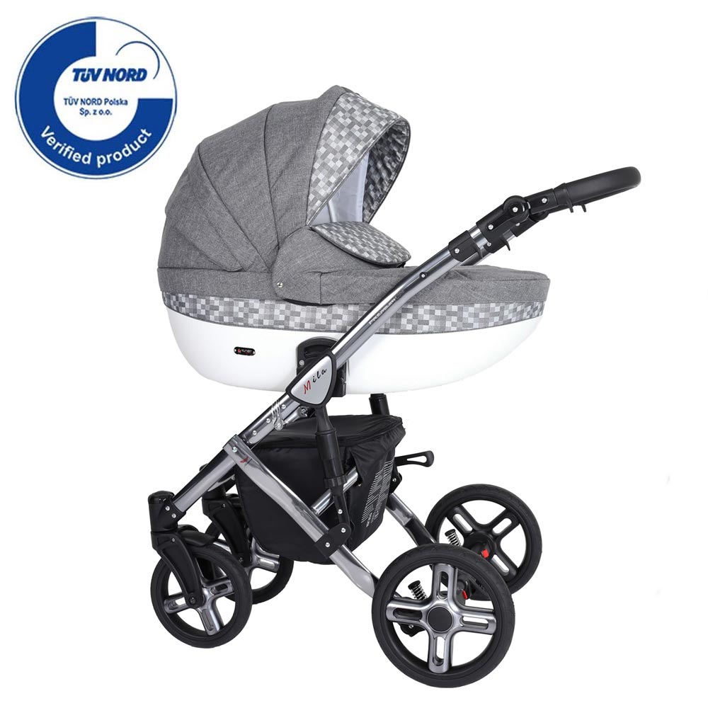 Dječja kolica Kunert Mila PREMIUM GRF, boja 15 2u1 - cover