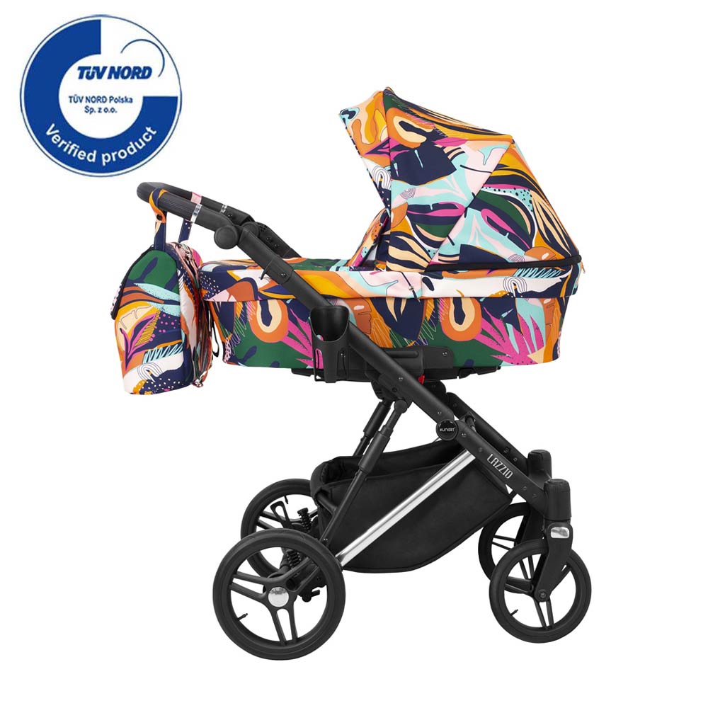 Dječja kolica Kunert Lazzio Premium Silver, boja 01 2u1 - cover