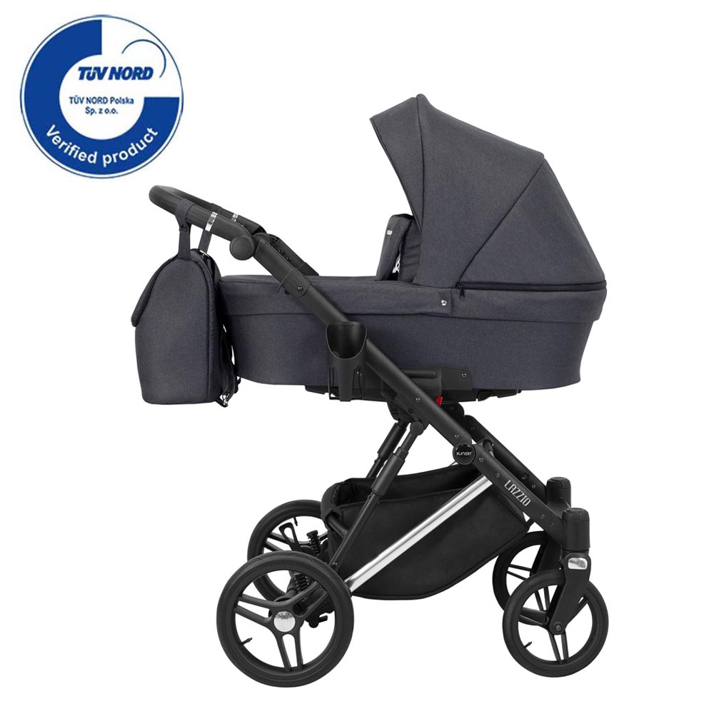 Dječja kolica Kunert Lazzio Premium Silver, boja 08 2u1 - cover