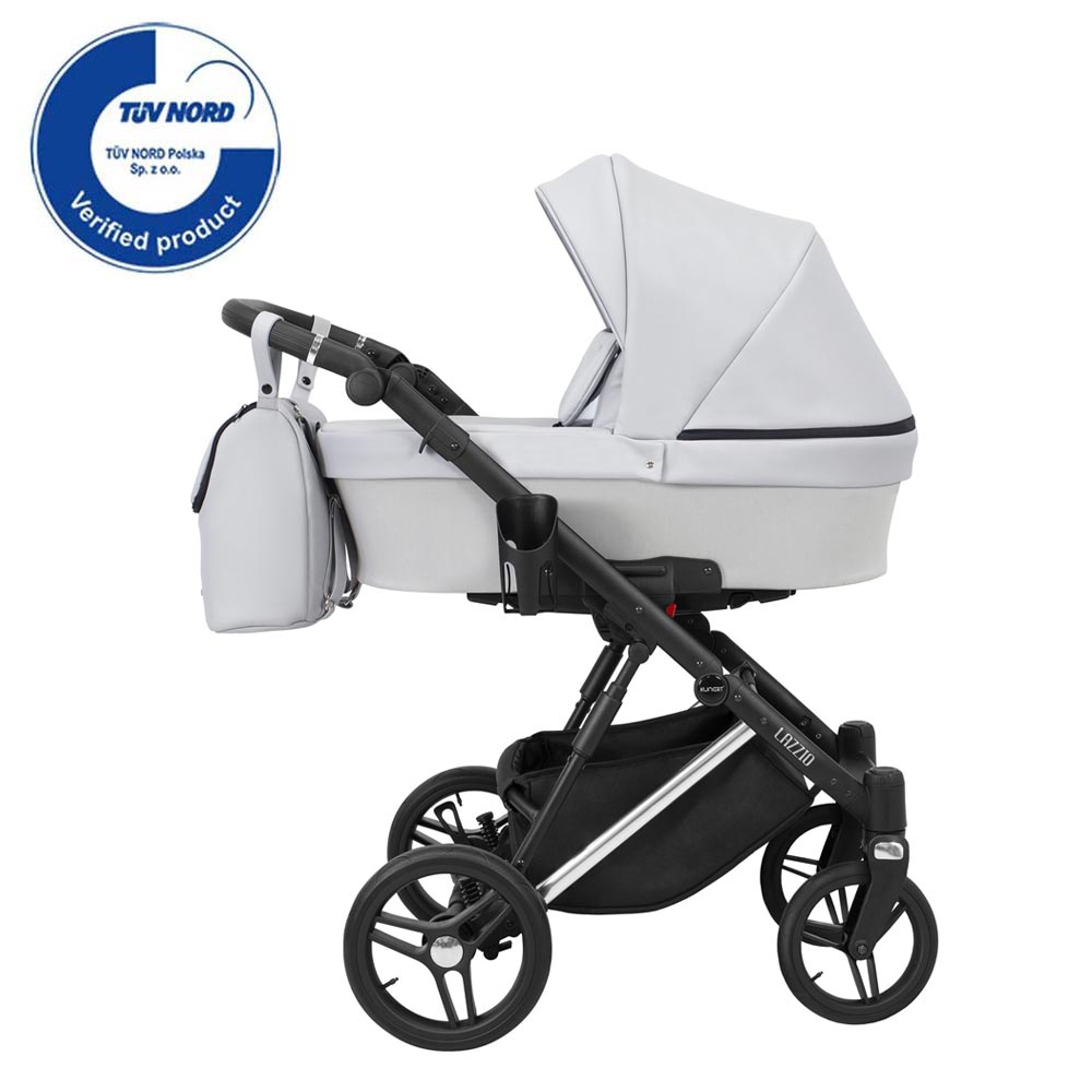 Dječja kolica Kunert Lazzio Premium Silver, boja 09 2u1 - cover