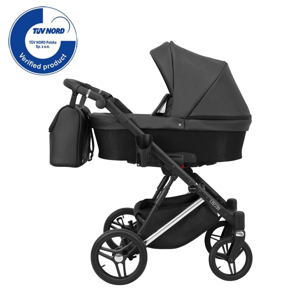 Dječja kolica Kunert Lazzio Premium Silver, boja 11 2u1 - cover