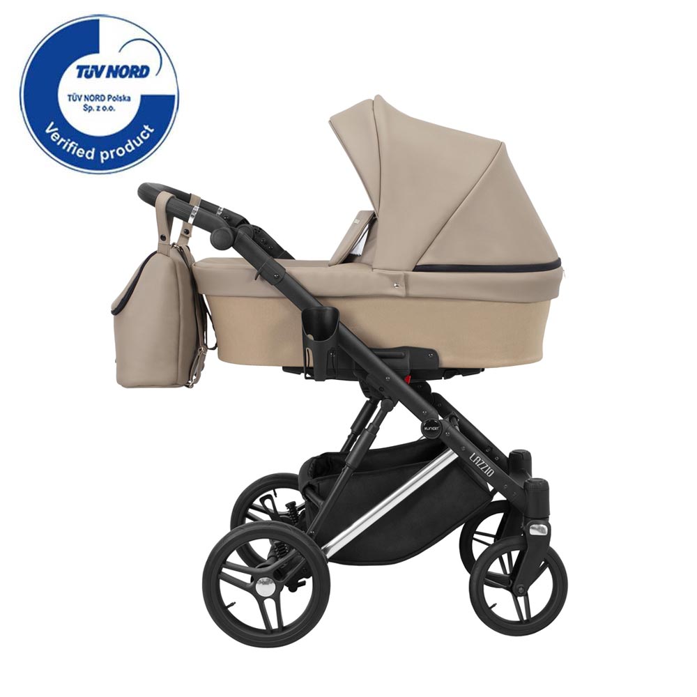 Dječja kolica Kunert Lazzio Premium Silver, boja 12 2u1 - cover