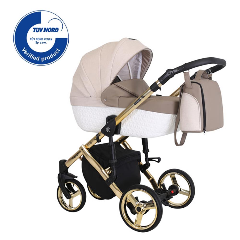 Dječja kolica Kunert Tiaro Premium GOLD, boja 03 2u1 - cover