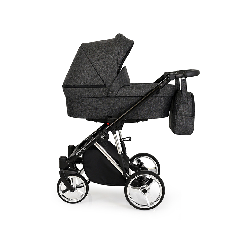 Dječja kolica Kunert Molto Premium Silver, boja 02 2u1 - cover