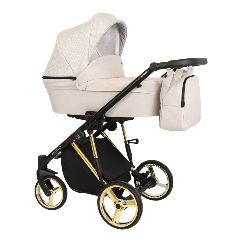 Dječja kolica Kunert Molto Premium Gold, boja 04 2u1 - cover
